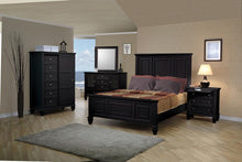 Load image into Gallery viewer, Sandy Beach Bedroom in Black