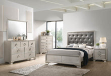 Load image into Gallery viewer, Salford Bedroom in Metallic Sterling Finish