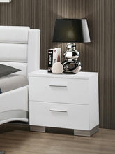 Load image into Gallery viewer, Felicity Bedroom in Glossy White Finish